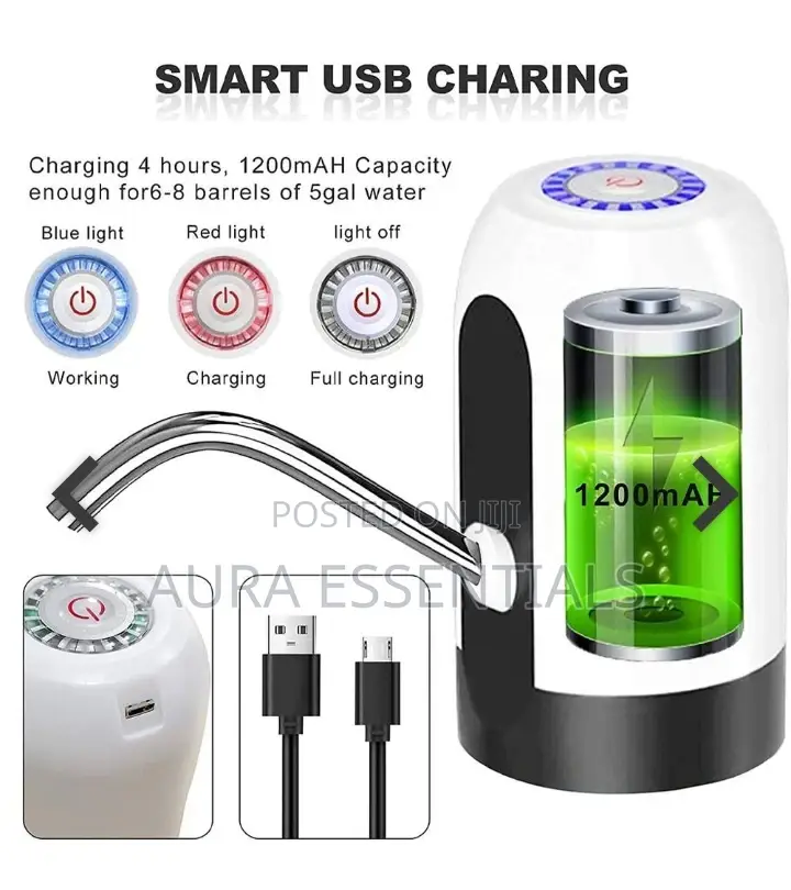 USB Charging Smart Water Pump