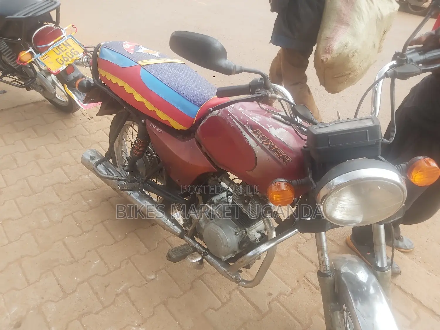 Bajaj Boxer 100 2017 Red