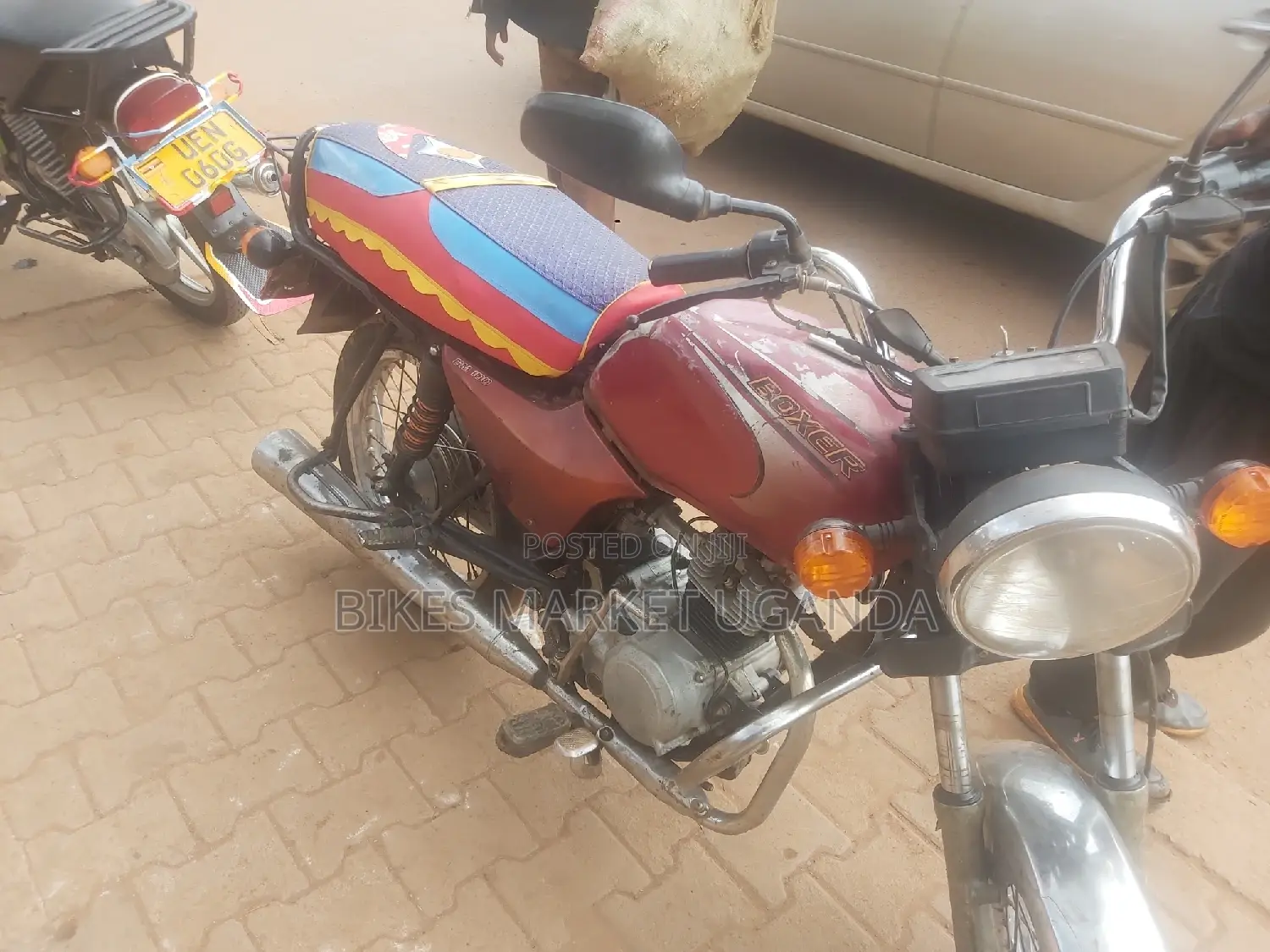 Bajaj Boxer 100 2017 Red