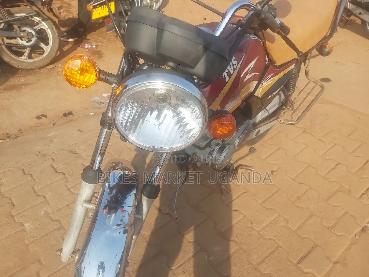 TVS XL 100 2017 Red