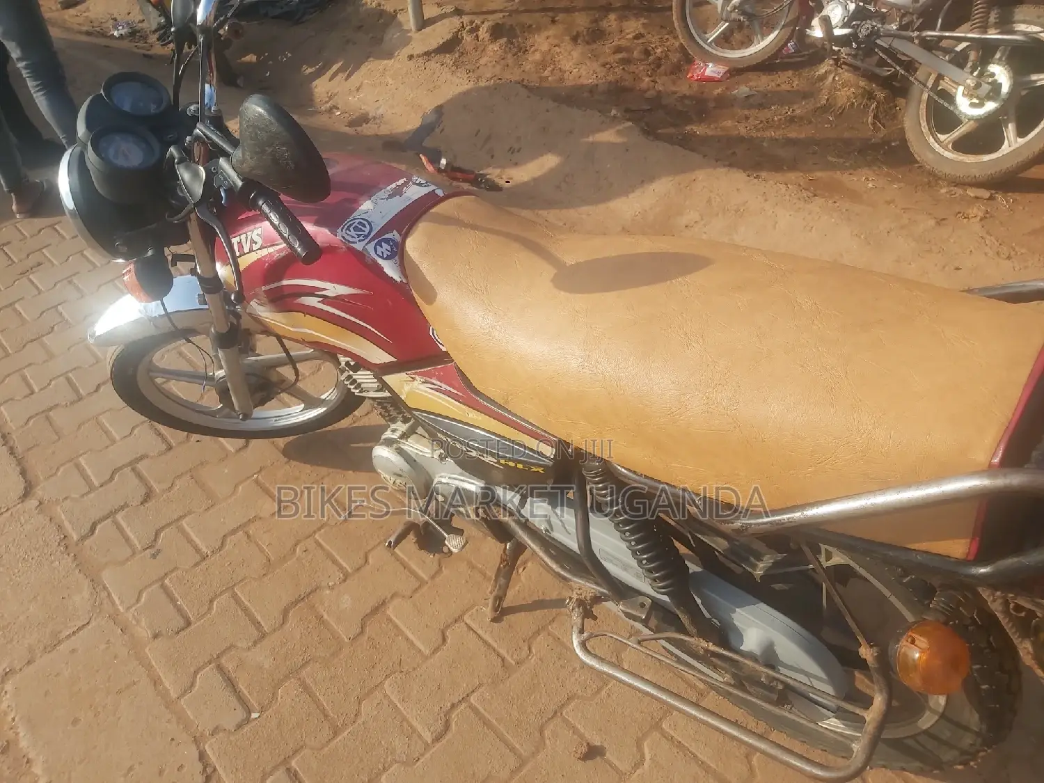 TVS XL 100 2017 Red