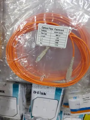 Fiber Patch Cable, Multimode Simplex (3 Meter Length)