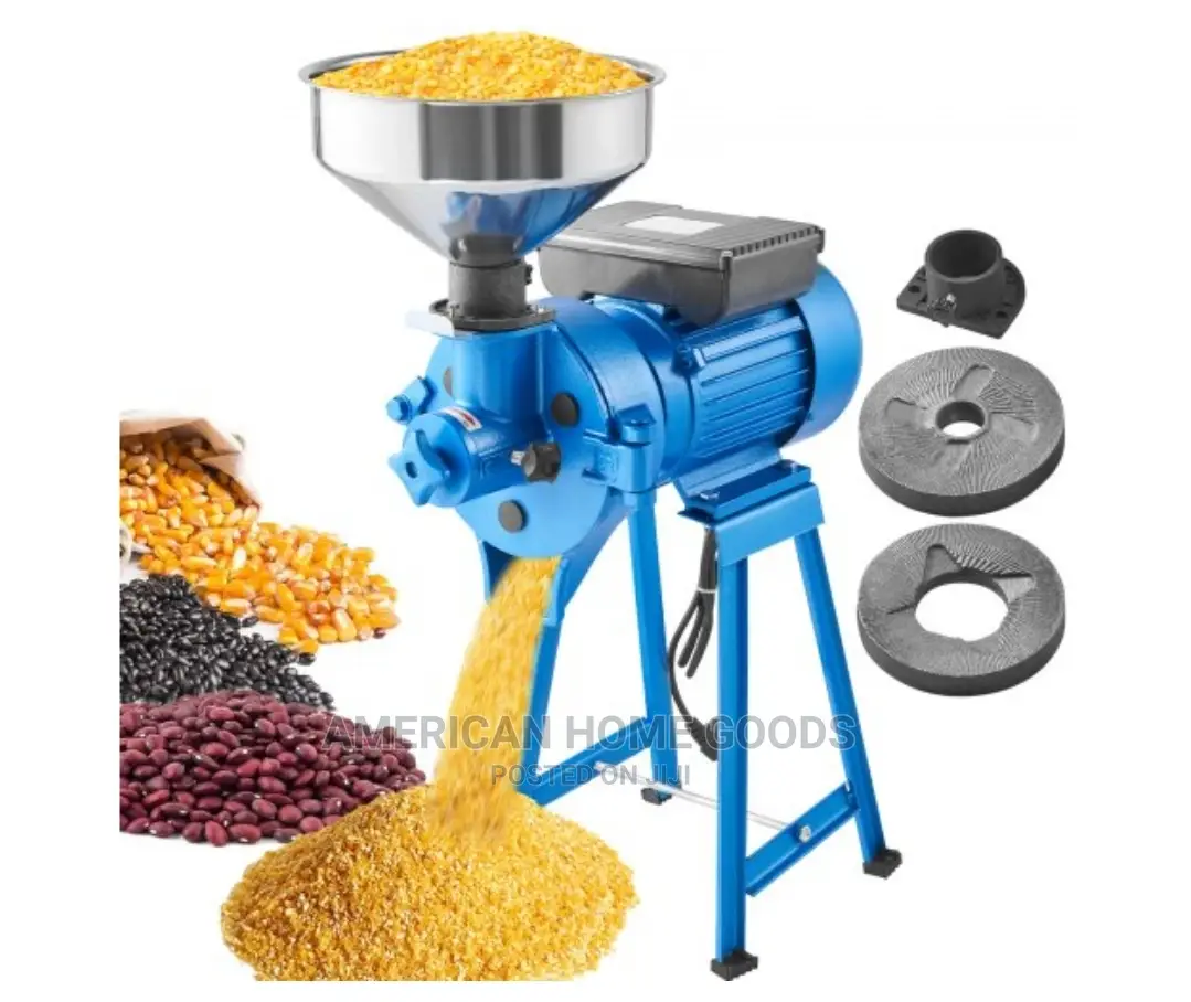 Vevor Electric Grain Mill Grinder, Corn Mill W/Funnel, New