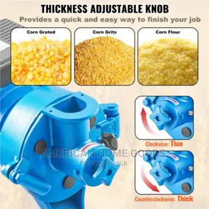 Vevor Electric Grain Mill Grinder, Corn Mill W/Funnel, New