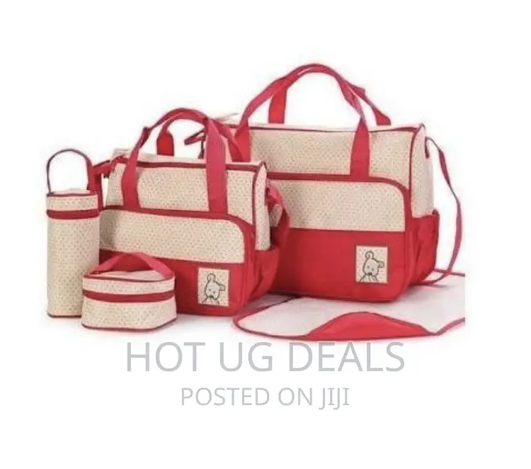 Multi-Function Baby Diaper Changing Bag, 5 Piece Set