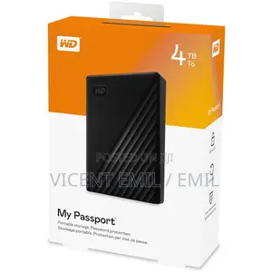 Wd External Harddrive 4tb My Passport