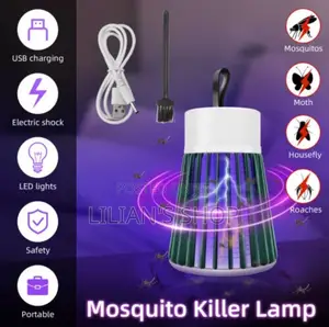 LED Mosquito Killer Trap Lamp Electric Shock Bug Zapper