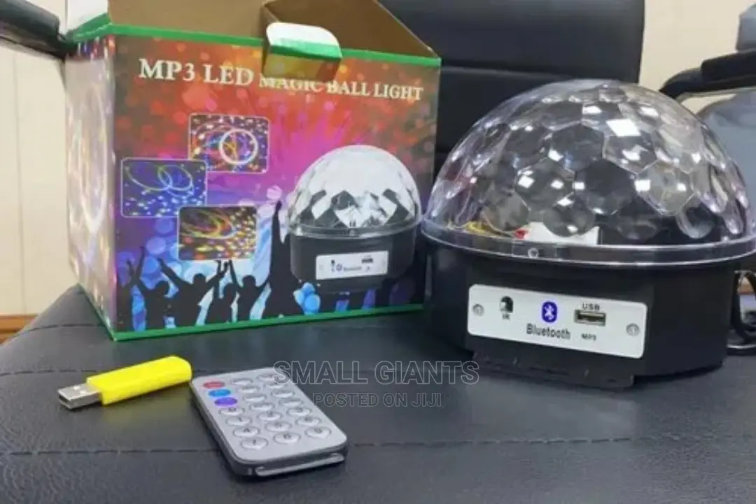 Rotating MULTI Mp3 Ball Bluetooth Light