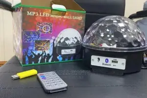 Rotating MULTI Mp3 Ball Bluetooth Light