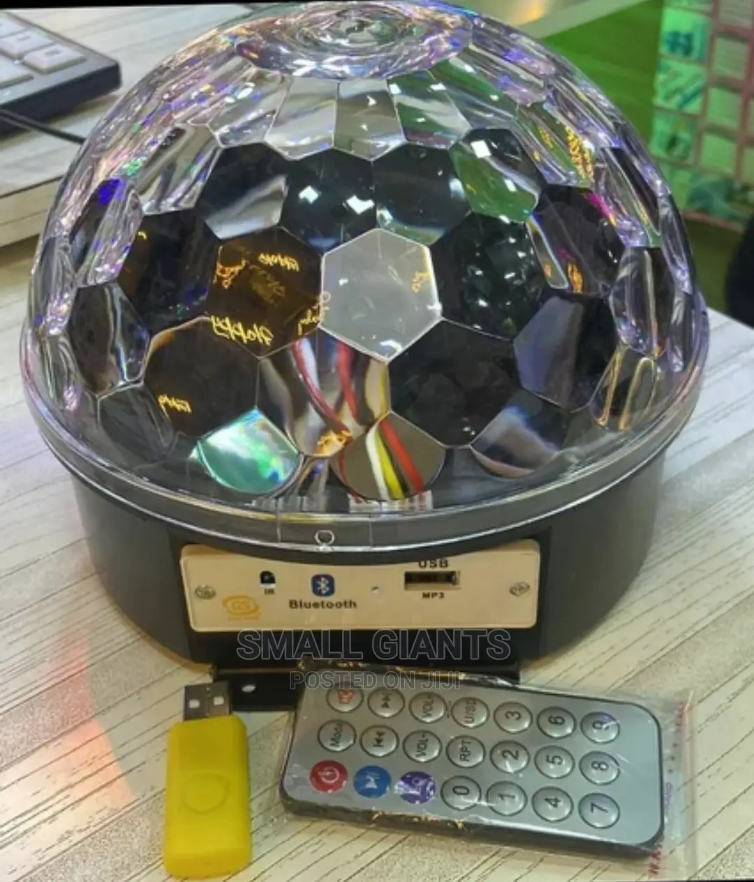 Rotating MULTI Mp3 Ball Bluetooth Light