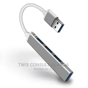 USB Hub 4-in-1 USB Adapter With USB 3.0 Port Ultra Slim