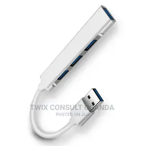 USB Hub 4-in-1 USB Adapter With USB 3.0 Port Ultra Slim