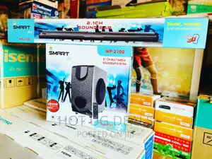 2.1 Smartplus Soundbar System With Deep Bass,Bluetooth- Grey