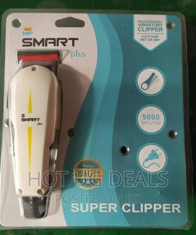 Smart Plus Electric Shaving Machine - White/ Black