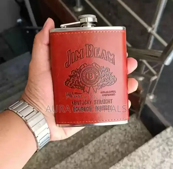 Jim Beam Hip Flask