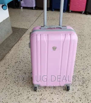 4-Wheel Spinner Plastic Travel Suitcase Bag