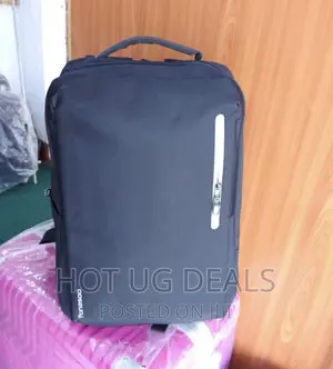 Ponasoo Laptop\School Bag Leather - Black