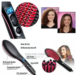Electric Hair Straightener Brush