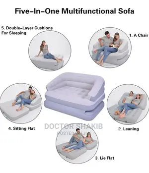 Multifunctional Sofa Bed (5 in 1)