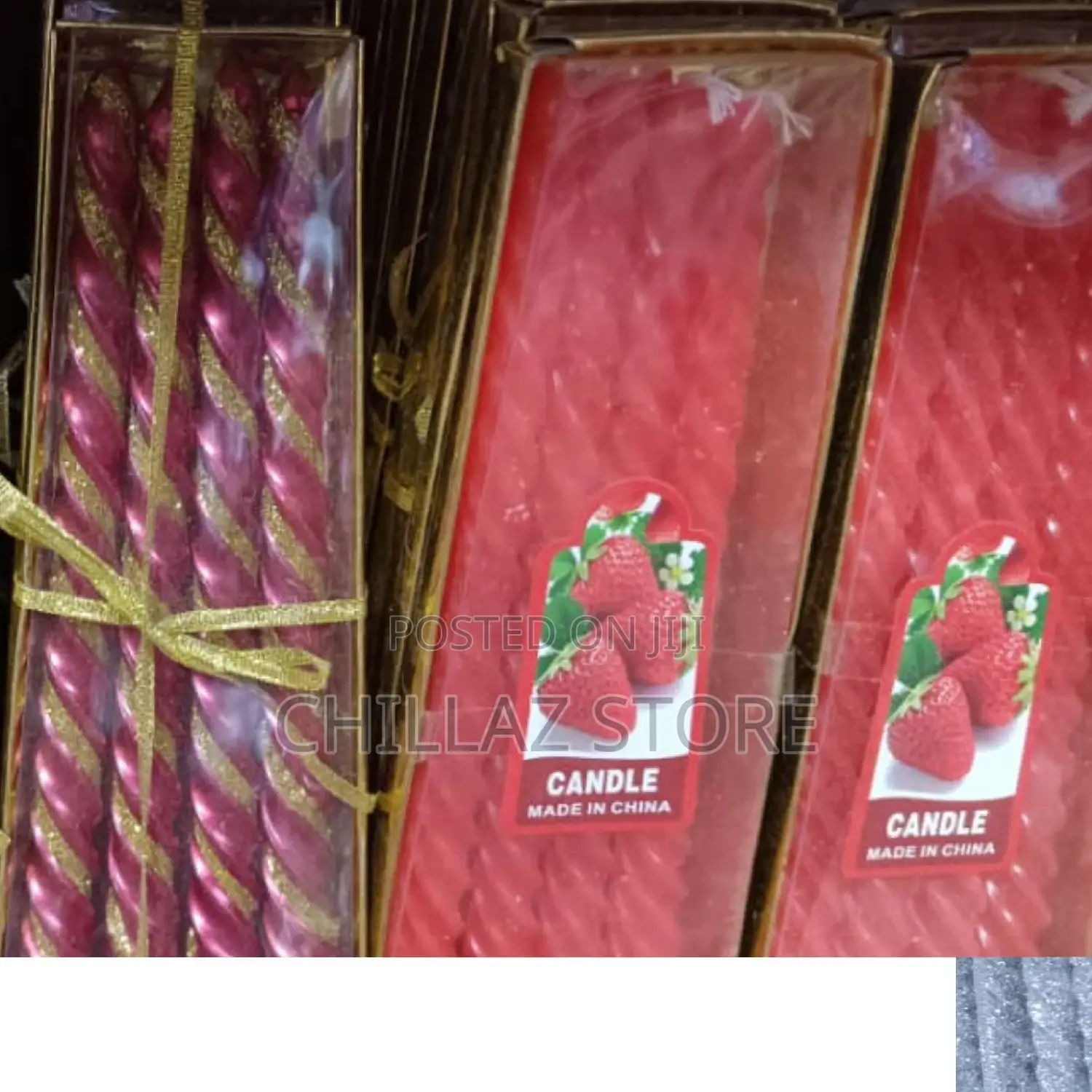 Coloured Candles.