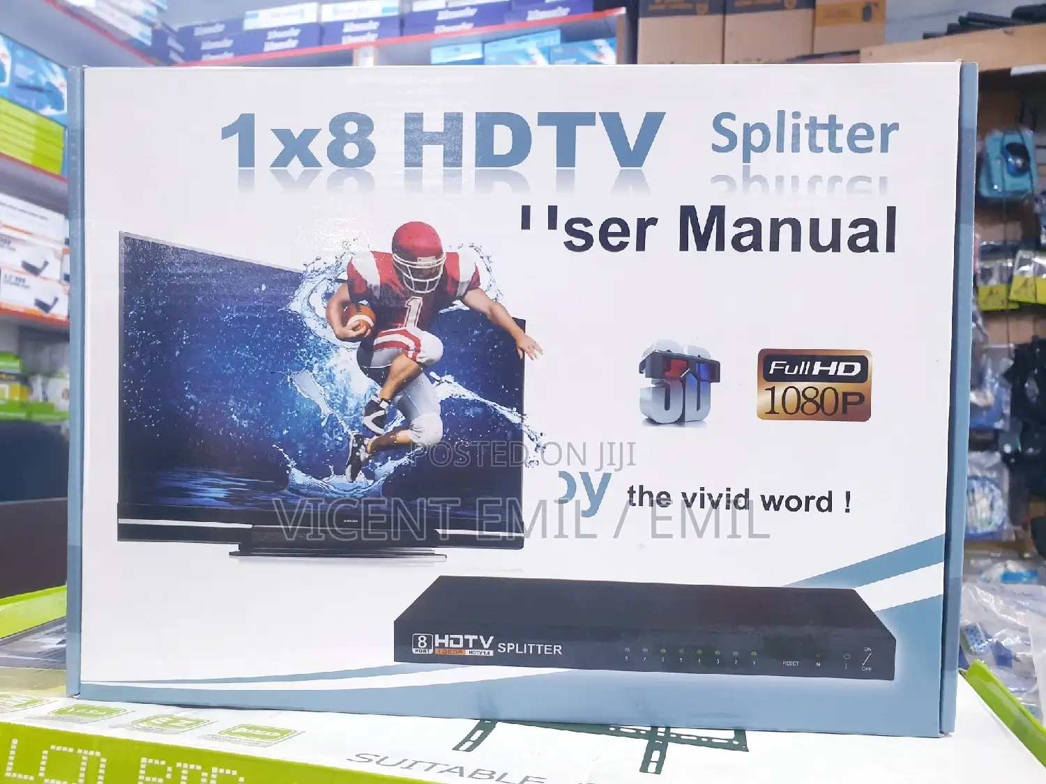 HDMI Splitter 8 Ways Fullhd