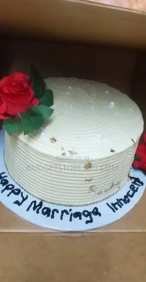 Simple Wedding Cake