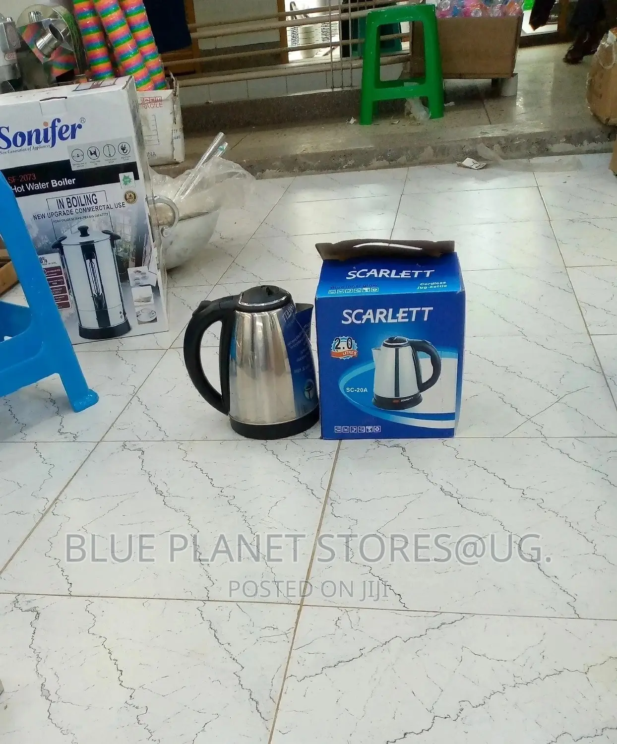 SCARLETT 2.0L Electric Percolator/Kettle \\ 1500w \\ SC-20A