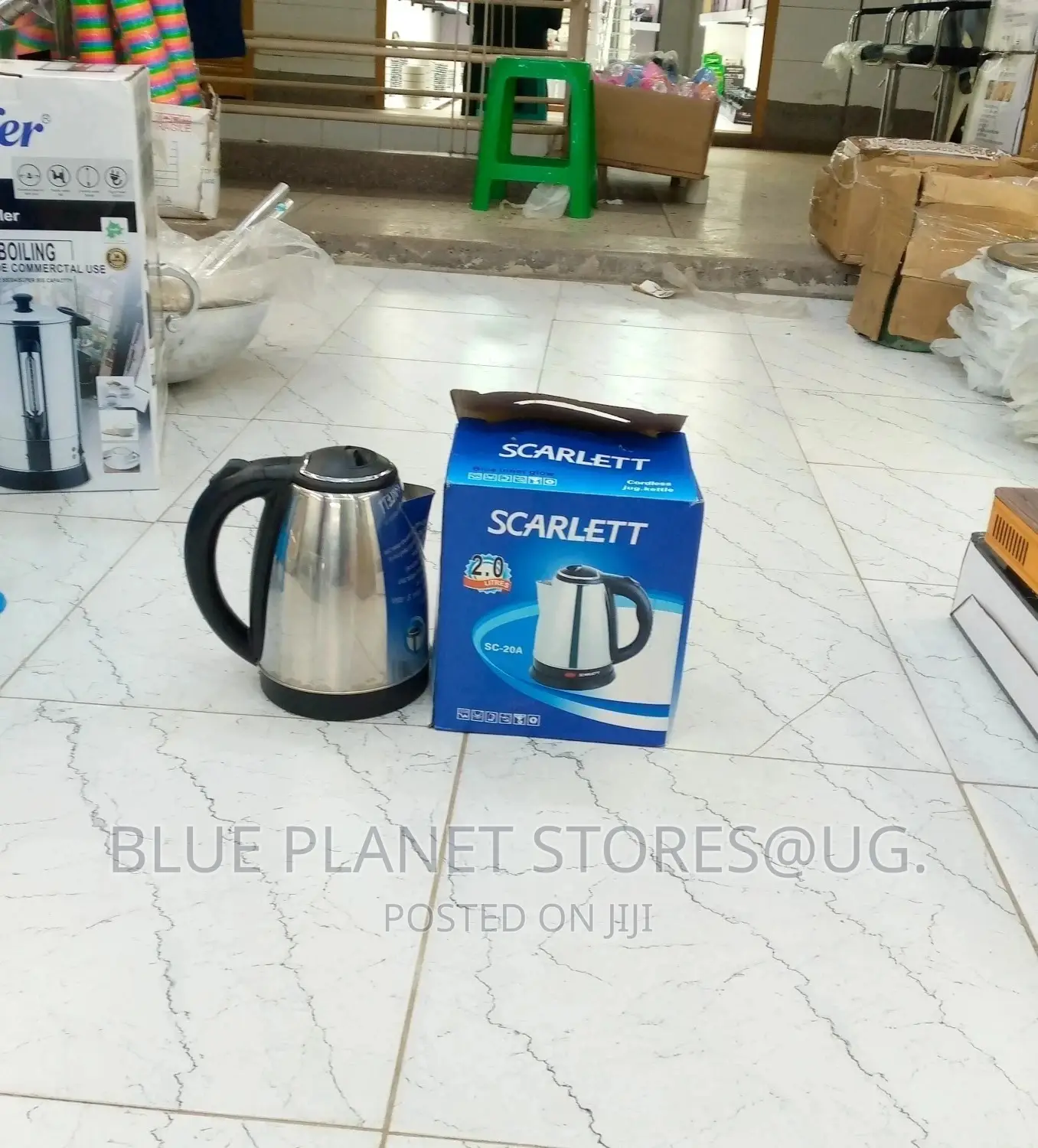 SCARLETT 2.0L Electric Percolator/Kettle \\ 1500w \\ SC-20A