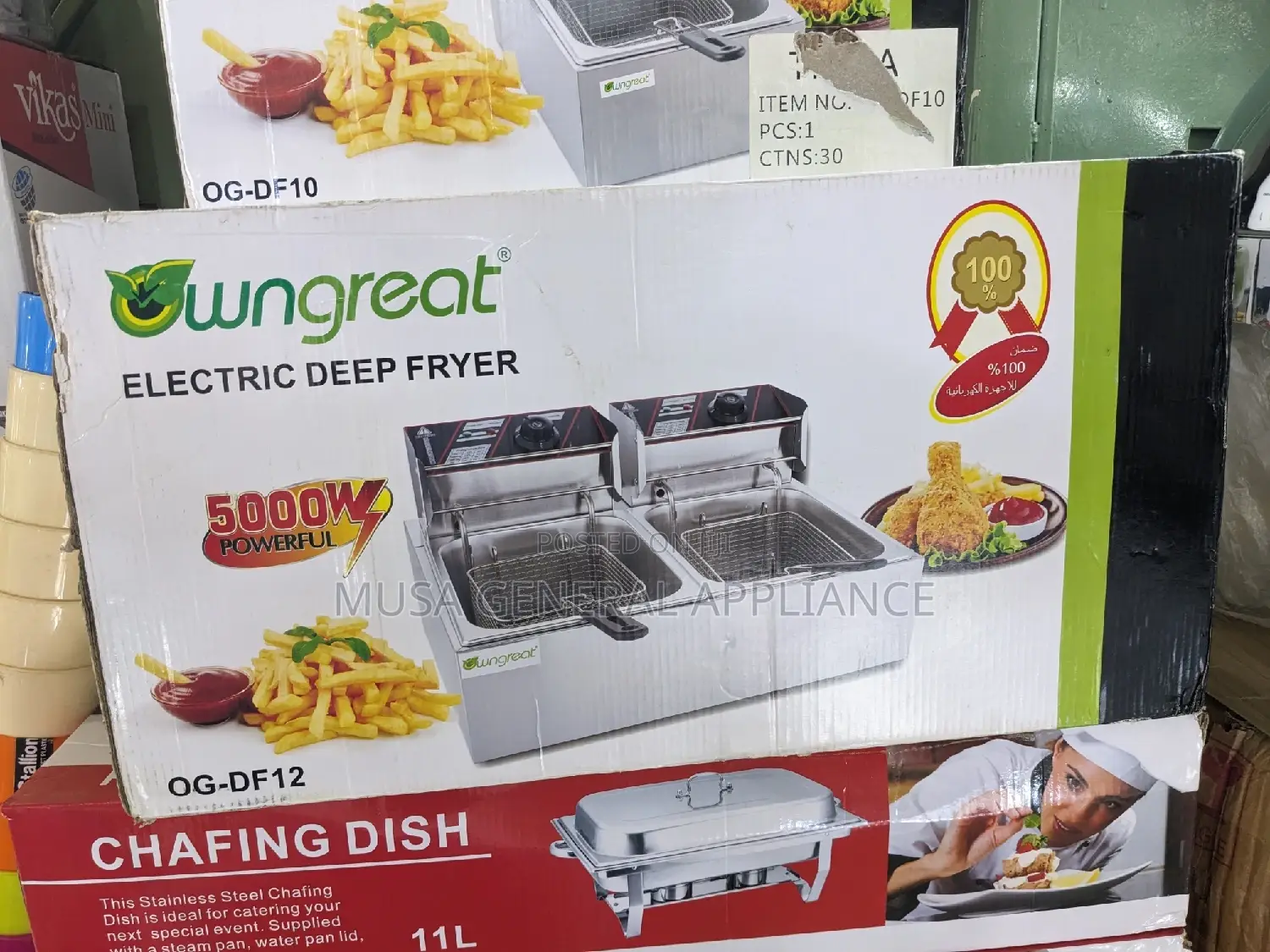 Wngreat Electric Deep Fryer