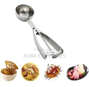 Ice Cream Scoop Stainless Steel