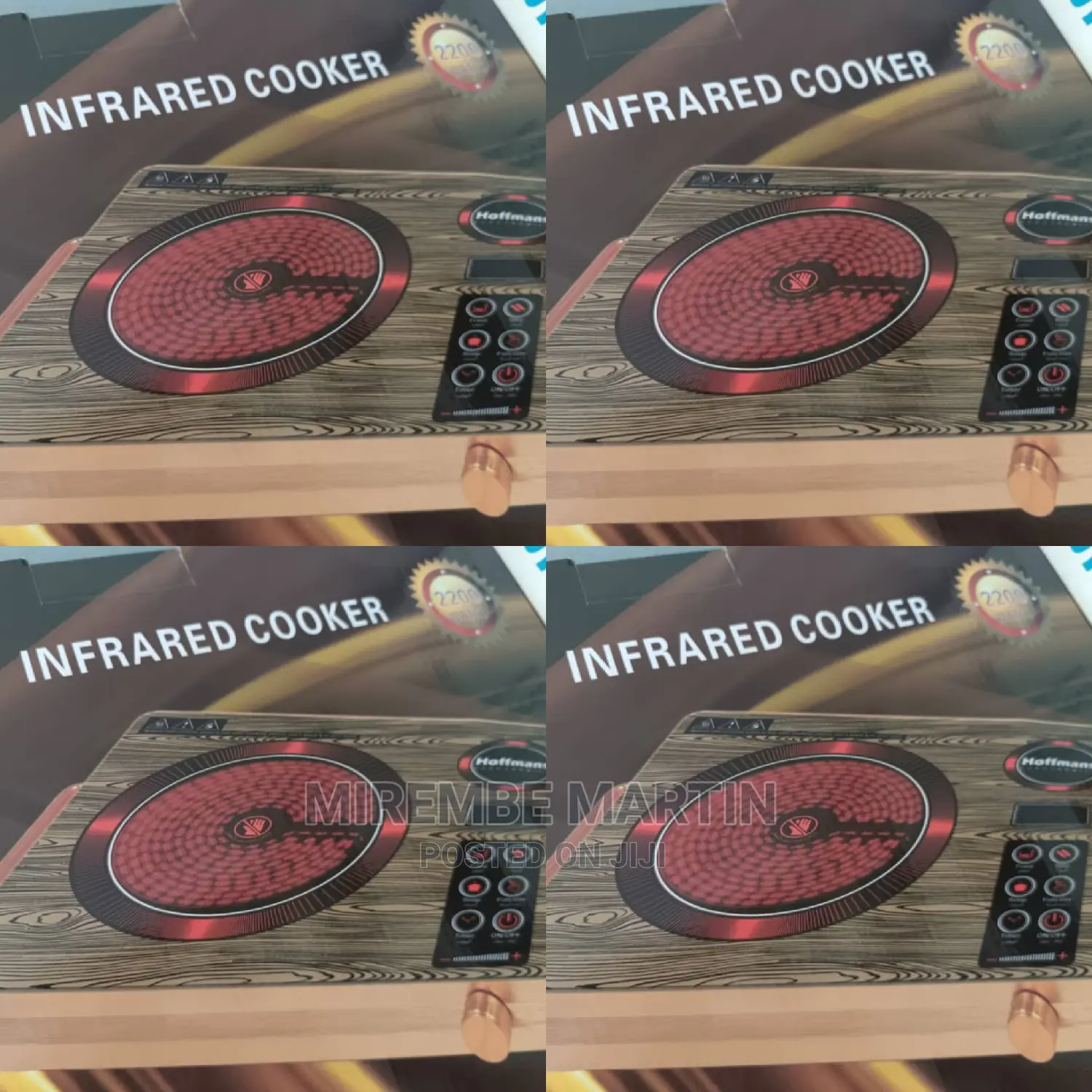 Hoffman's Electric Infrared Cooker