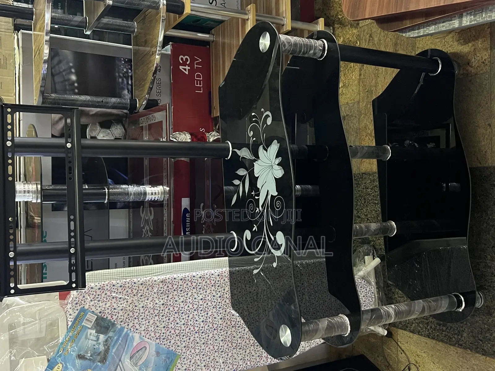 Glass Tv Stand
