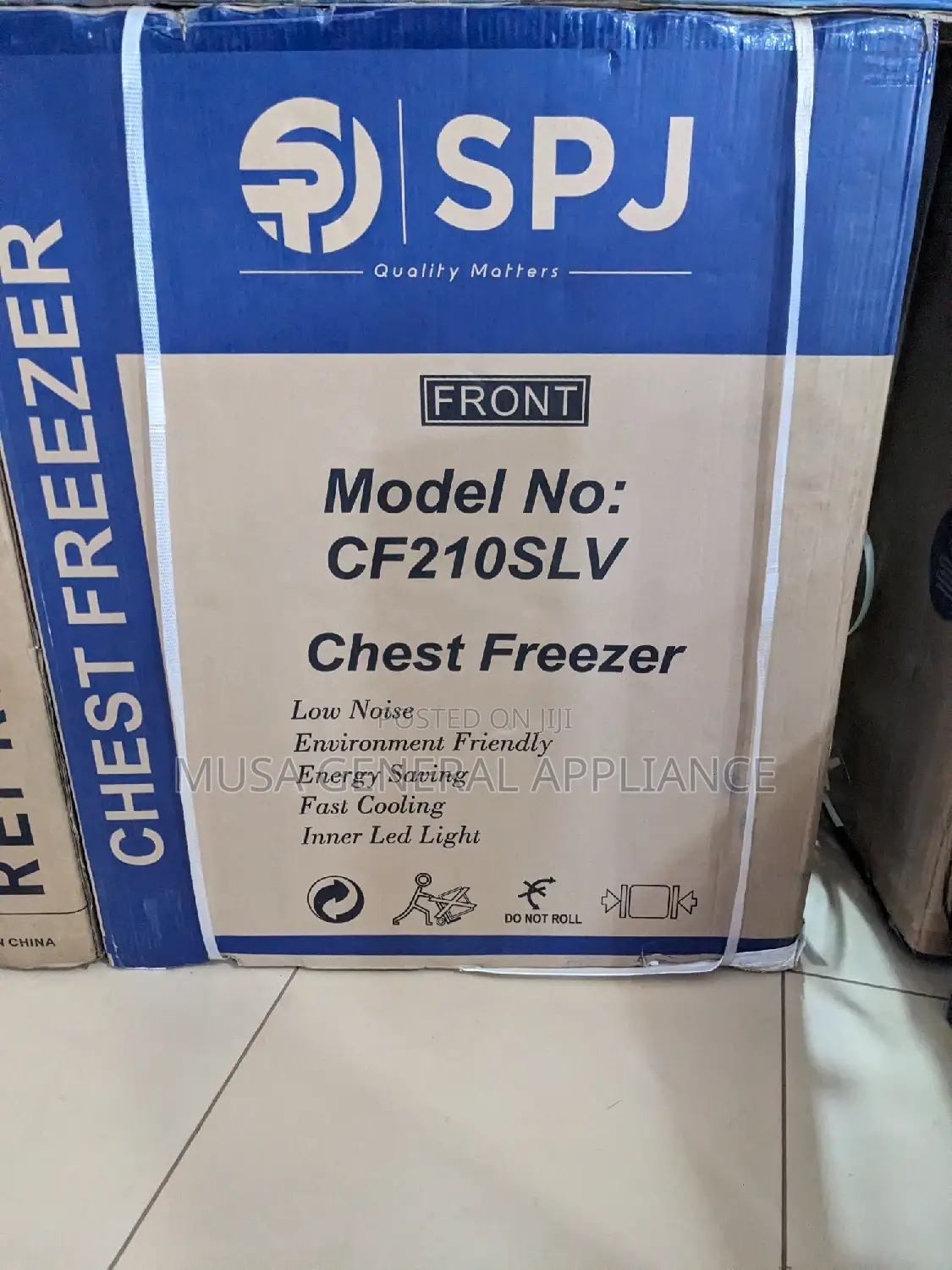 SPJ Chest Freezer 210ltrs