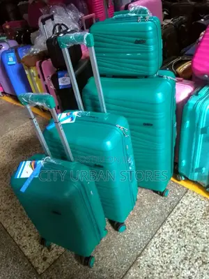 Fashion Plastic Rubber Suitcase