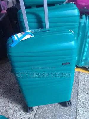 Fashion Plastic Rubber Suitcase