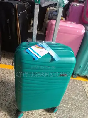 Fashion Plastic Rubber Suitcase