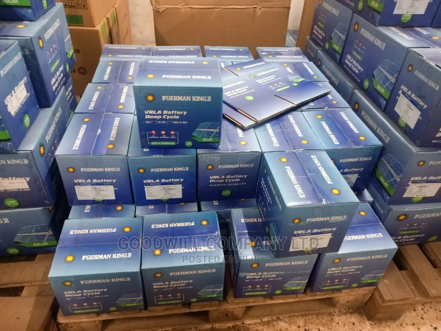 50ah German King Batteries for Solar