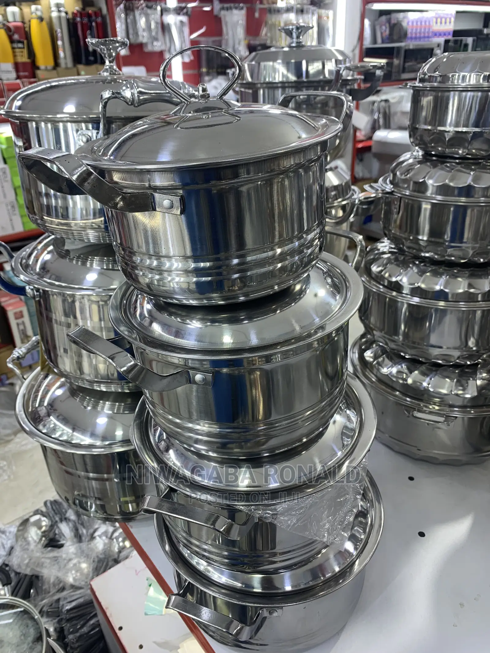 4pc Serving Cookware Stainless Dish