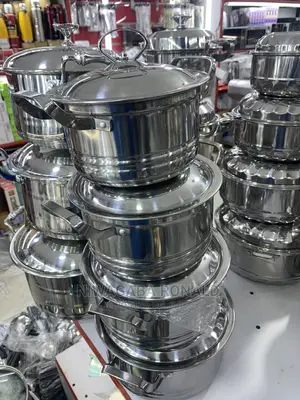 4pc Serving Cookware Stainless Dish