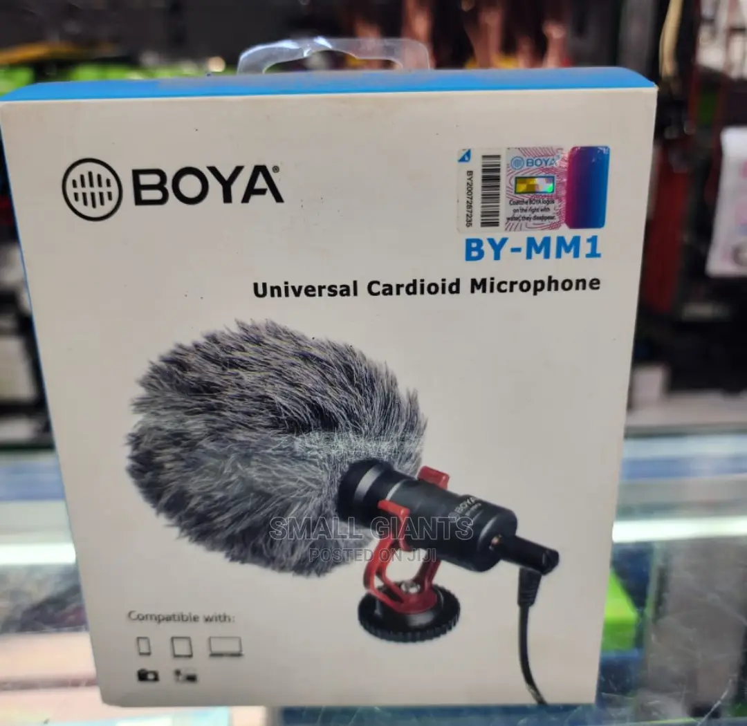 Original Boya BY-MM1 Universal Cardioid Microphone