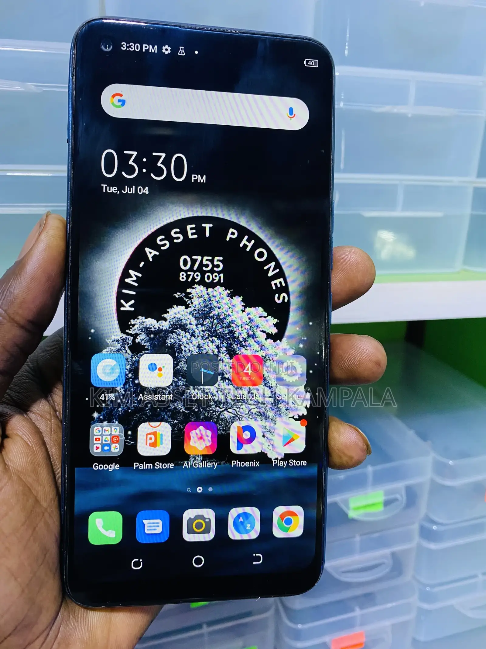 Tecno Camon 17 128 GB Blue