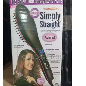 Simply Hair Straightener Brush.