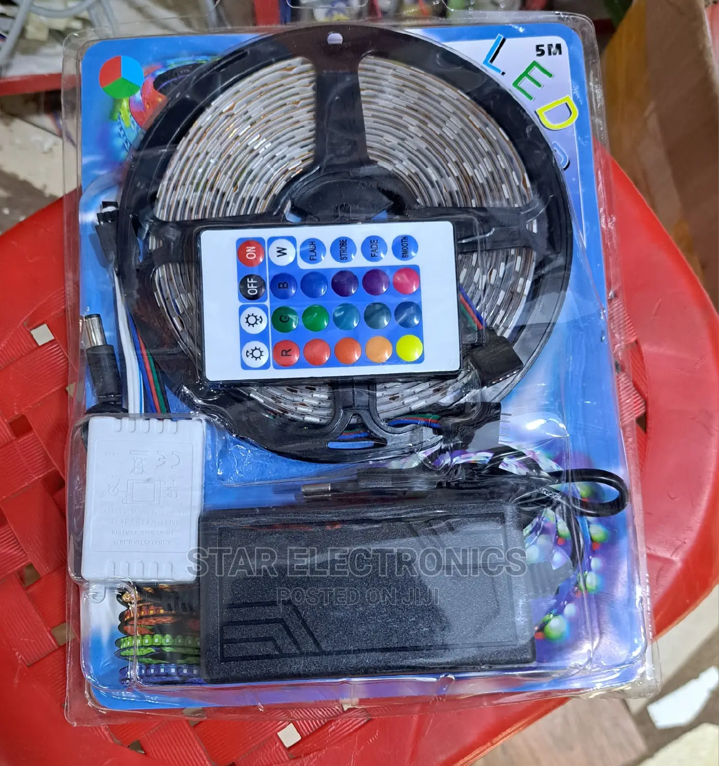 Dc Multi-colour Strip Lights 5M