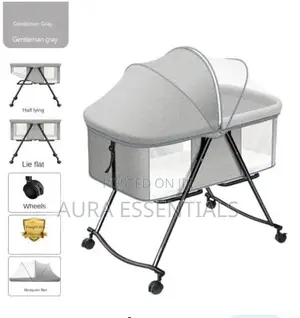 2 in 1 Rocking Bassinet/Crib for New Born Baby