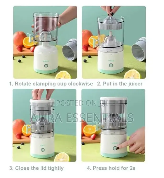 Portable Wireless Electric Juicer Machine