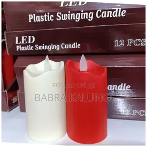 Led Plastic Swinging Candle
