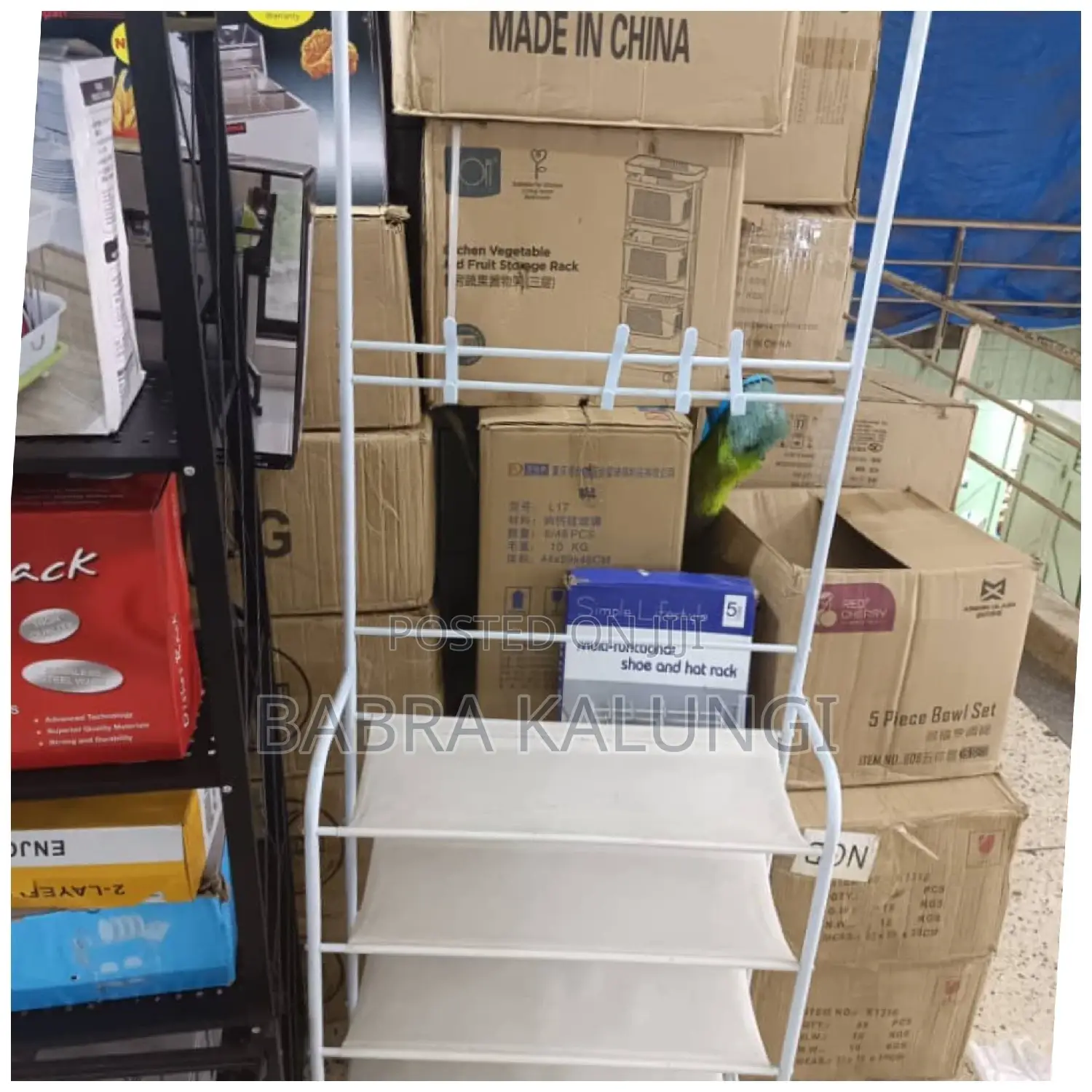 Hat and Shoe Rack