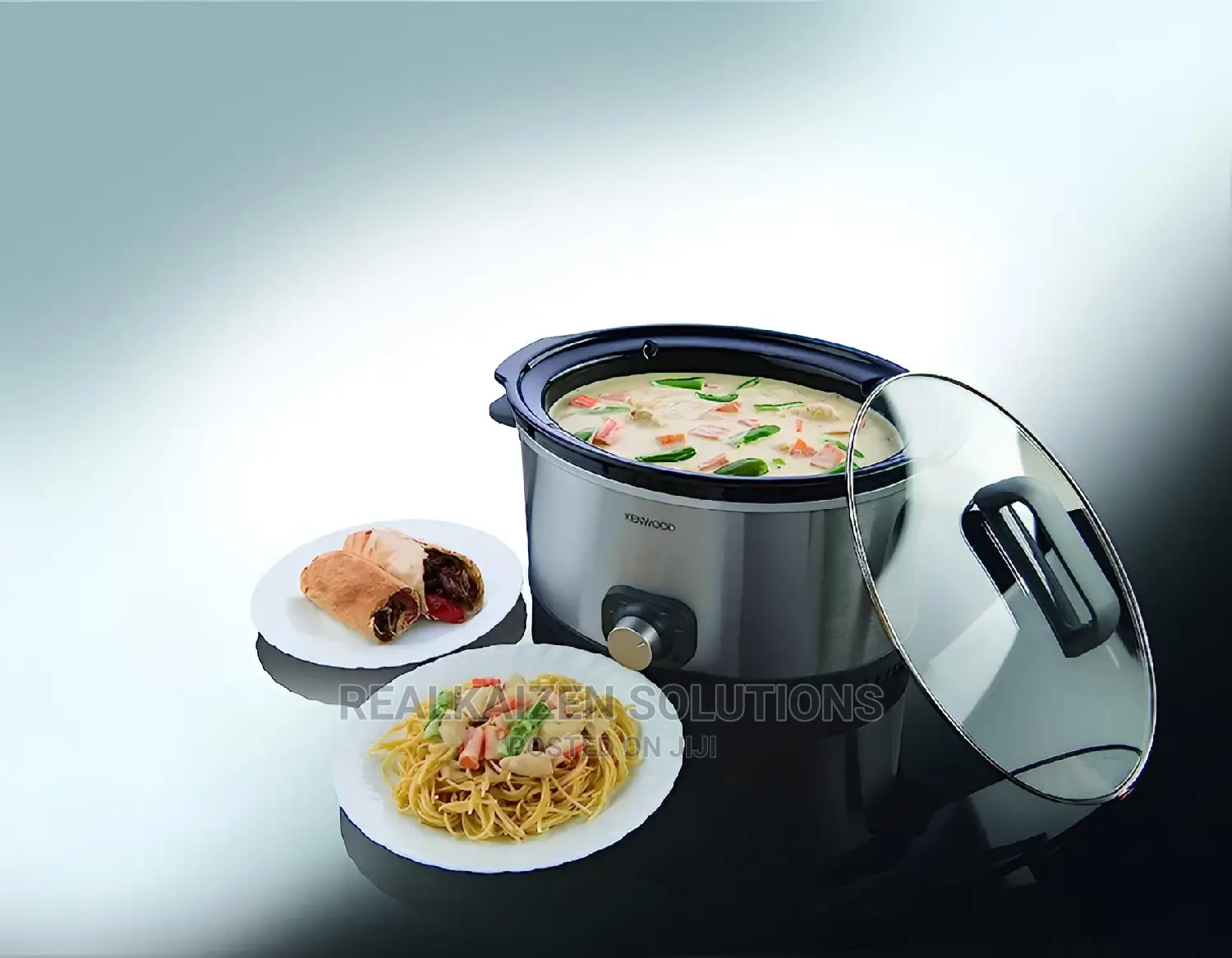 KENWOOD 6.5L Multicooker Silver Slow Cooker 350W