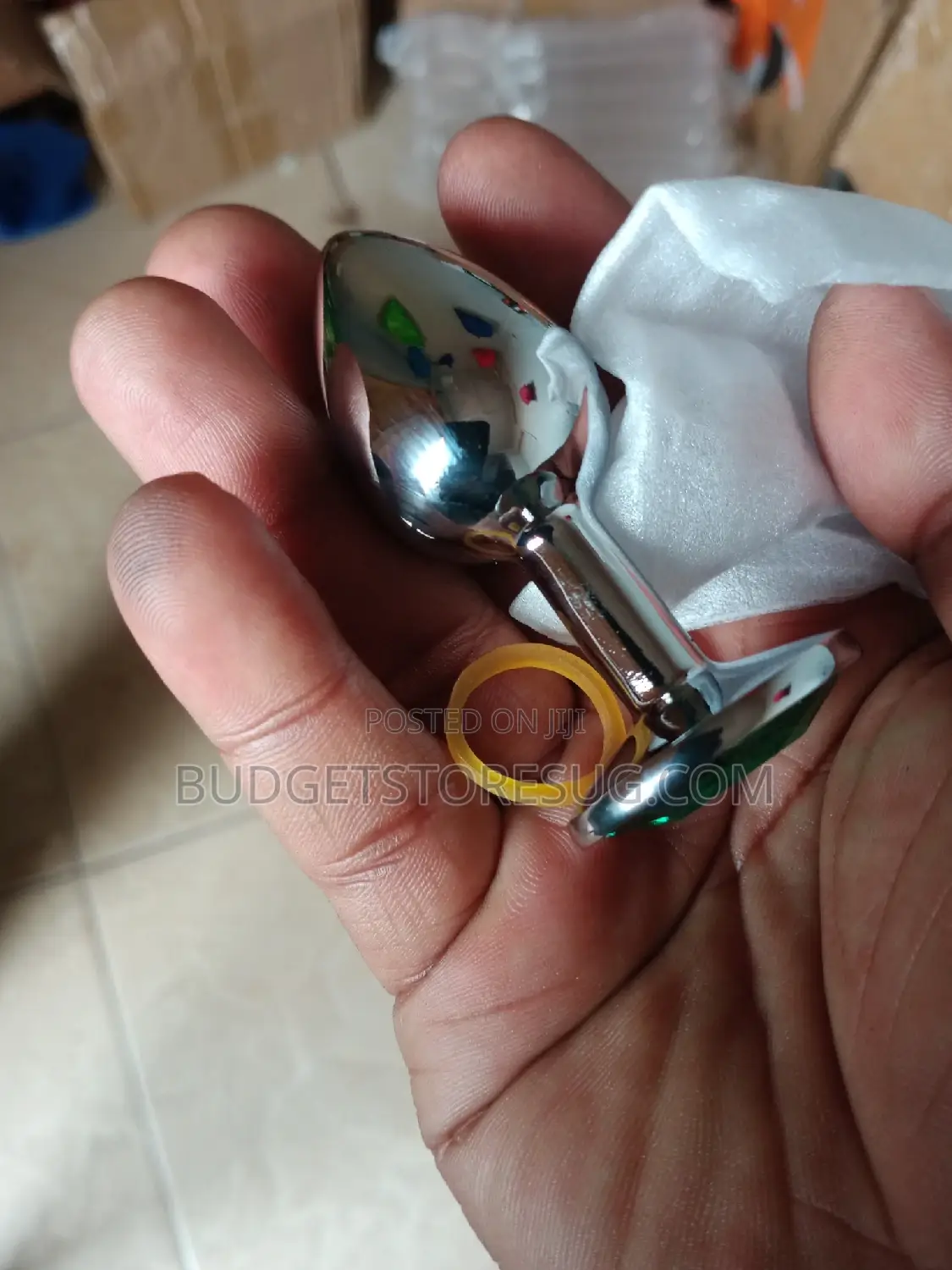 Metallic Butt Plug