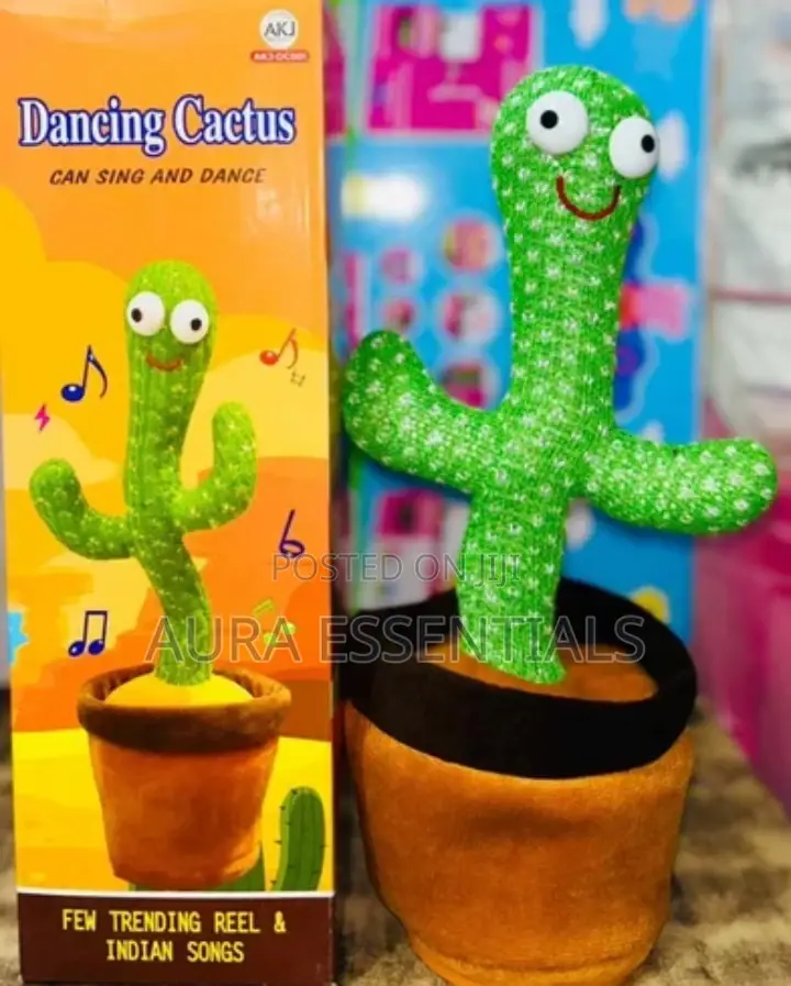 Talking Singing Dancing Cactus Toy